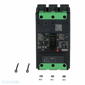 SQUARE D Circuit Breaker 35A 3P 690VAC BJL, 482H25