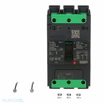 SQUARE D Circuit Breaker 125A 3P 690VAC BJL, 482H45