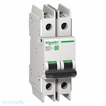 SCHNEIDER ELECTRIC Mini Circuit Breaker 20A 2P 240/277/480V, 482M91