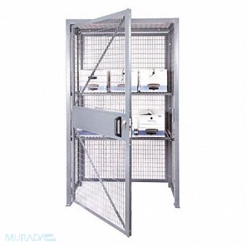 FOLDING GUARD StrgLckr 84 x48 x36 1opng B T 2S Pnl Dr, 482W01