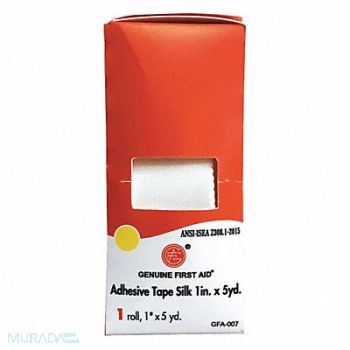 GRAINGER APPROVED First Aid Tape White 1 W x 5 yd. L, 482X41