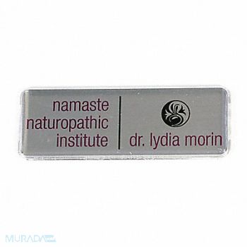 MIGHTY BADGE Badge Laser Blank Legend PK10, 482X91