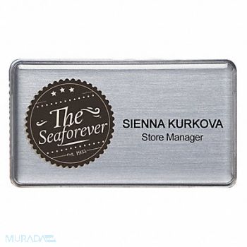 MIGHTY BADGE Badge Inkjet Blank Legend PK10, 482X94