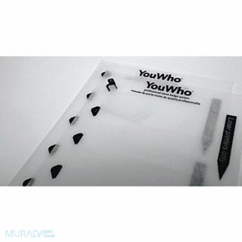 MIGHTY BADGE Insert Laser Blank Legend PK3, 482Y13