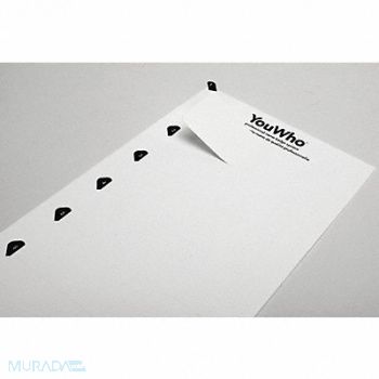 MIGHTY BADGE Insert Insert Blank Legend PK3, 482Y15