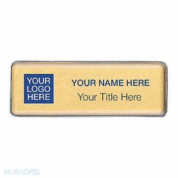 MIGHTY BADGE Badge Starter Kit Blank Legend PK50, 482Y24