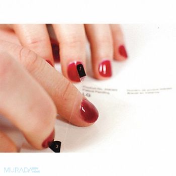 MIGHTY BADGE Insert Laser Blank Legend PK5, 482Y37