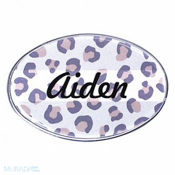 MIGHTY BADGE Badge Leopard Blank Legend PK10, 482Y55