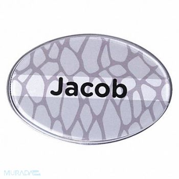 MIGHTY BADGE Badge Snake Blank Legend PK10, 482Y57