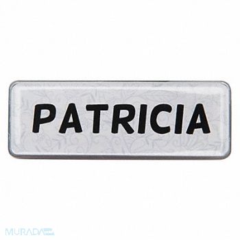 MIGHTY BADGE Badge Small Floral Blank Legend PK10, 482Z08