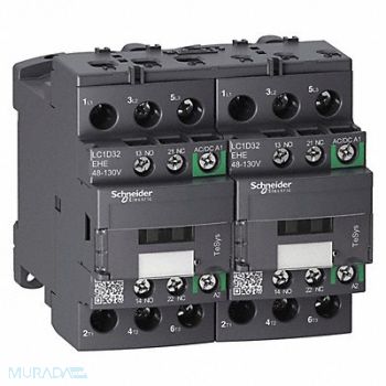 SCHNEIDER ELECTRIC IEC Magnetic Contactor 3 Poles, 482Z63