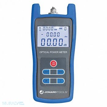 JONARD TOOLS Fiber Optic Power Meter LCD Display, 483K08