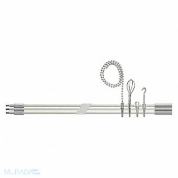 JONARD TOOLS Glow Rod Kit Fiberglass 15 ft L, 483K19