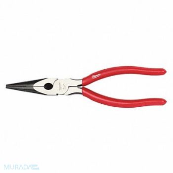 MILWAUKEE Long Nose Plier Jaw 2-1/2 L x 29/64 W, 483K29