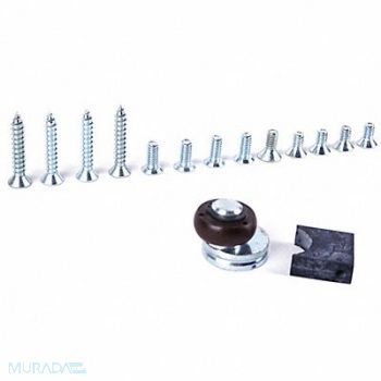 LCN Wood and Machine Screws Aluminum Finish, 483K51