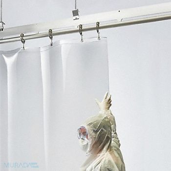 TMI Curtain Wall 8 ft H 12 ft W Clear, 483M05