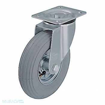 GRAINGER APPROVED Plate Cstr w/ Pneumatic Whls Swvl 220lb, 483N28