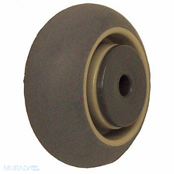 GRAINGER APPROVED Nonmark RBBR Tread Plastic Core Wheel, 483N33