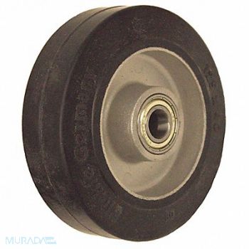 GRAINGER APPROVED Nonmark RBBR Tread Al Core Wheel, 483N34