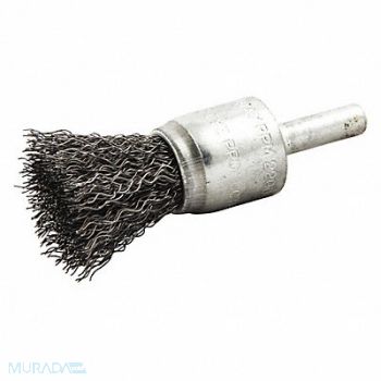 NORTON End Brush Crimped 3/4 Dia 22000 rpm, 483N91