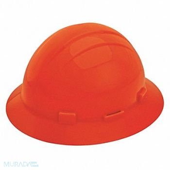 ERB SAFETY Hard Hat Type 1 Class E Hi-Vis Orange, 483R23