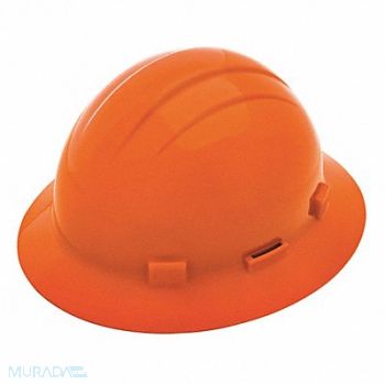 ERB SAFETY Hard Hat Type 1 Class E Pinlock Orange, 483R21