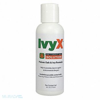 GRAINGER APPROVED Pre-Poison Ivy Barrier Gel Bottle, 483T73