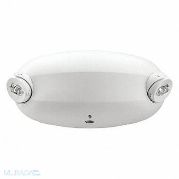 LITHONIA LIGHTING Emrg Lght Plst Lth Iron Phsp 1.2W LED, 483U31