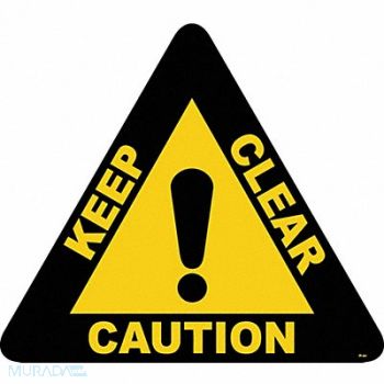 STRANCO INC Anti-Slip Floor Sign 15 inx15 in Vinyl, 484P31