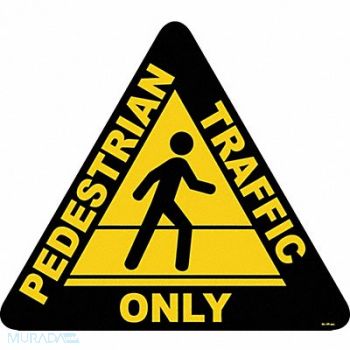 STRANCO INC Anti-Slip Floor Sign 15 in x 15 in Vinyl, 484P32