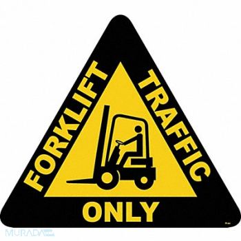 STRANCO INC Anti-Slip Floor Sign 15 inx15 in Vinyl, 484P33