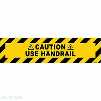 STRANCO INC Anti-Slip Floor Sign 6 inx24 in Vinyl, 484P37