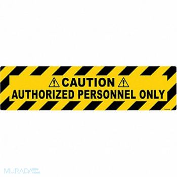 STRANCO INC Anti-Slip Floor Sign 6 inx24 in Vinyl, 484P39