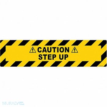 STRANCO INC Anti-Slip Floor Sign 6 inx24 in Vinyl, 484P41