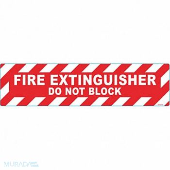 STRANCO INC Anti-Slip Floor Sign 6 in x 24 in Vinyl, 484P44