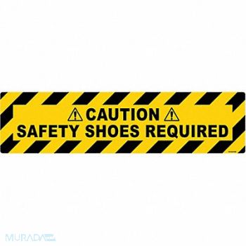 STRANCO INC Anti-Slip Floor Sign 6 in x 24 in Vinyl, 484P47