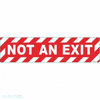 STRANCO INC Anti-Slip Floor Sign 6 in x 24 in Vinyl, 484P48