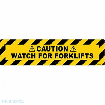 STRANCO INC Anti-Slip Floor Sign 6 inx24 in Vinyl, 484P50