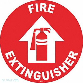 STRANCO INC Anti-Slip Floor Sign 8in x 8in Vinyl PK2, 484P71