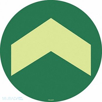 STRANCO INC Anti-Slip Floor Sign 8in x 8in Vinyl PK2, 484P74