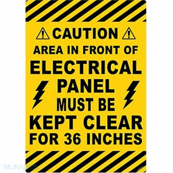 STRANCO INC Anti-Slip Floor Sign 20 in x 14 in Vinyl, 484P79