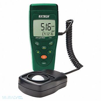 EXTECH LED Light Meter No Interface 9V Battery, 485F11