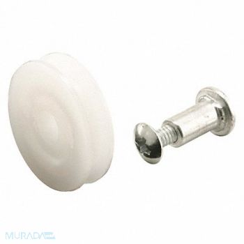 PRIME-LINE Roller White 1 Roller Dia PR, 485T87