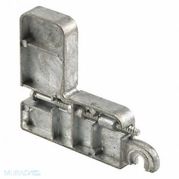 PRIME-LINE Door Corner 7-7/16 Lx3-13/16 W Gray PR, 485U88