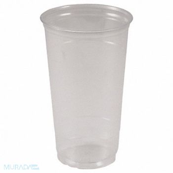 GRAINGER APPROVED Disposable Cold Cup 32 oz Clear PK500, 253G80