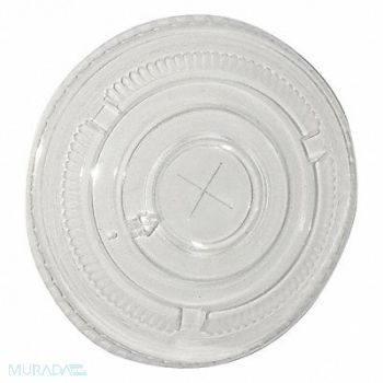 GRAINGER APPROVED Disp Cold Cup Lid 32oz-32 oz Clear PK500, 253G42