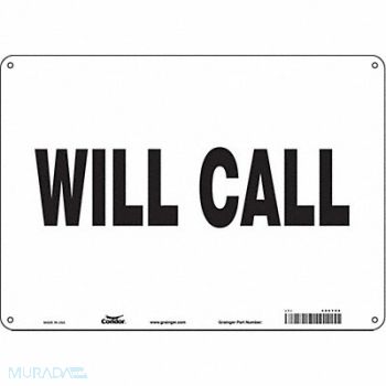 CONDOR K1874 Safety Sign 10 in x 14 in Polyethylene, 486Y98