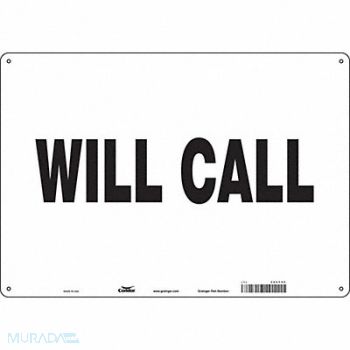 CONDOR K1874 Safety Sign 14 in x 20 in Polyethylene, 486Y99