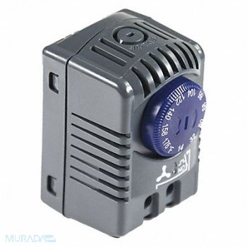 WIEGMANN Thermostat 2-23/64 H 1-35/64 W Gray, 487A50