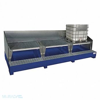 DENIOS IBC Spill Containment Sump 73 Wx180 L, 487C32